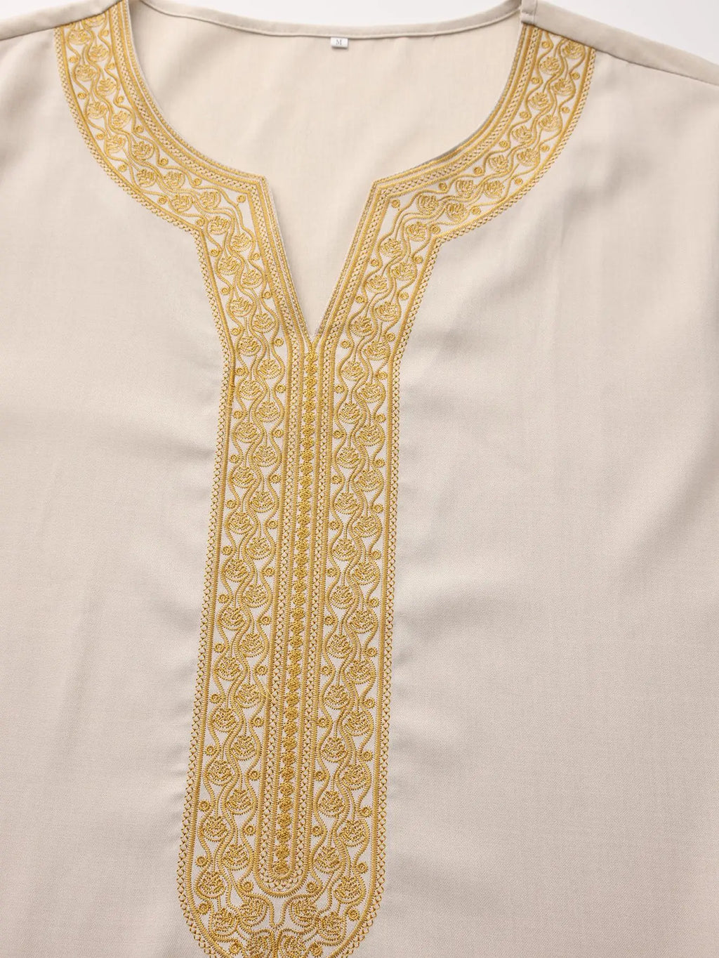 Golden Creme Morrocon Thobe