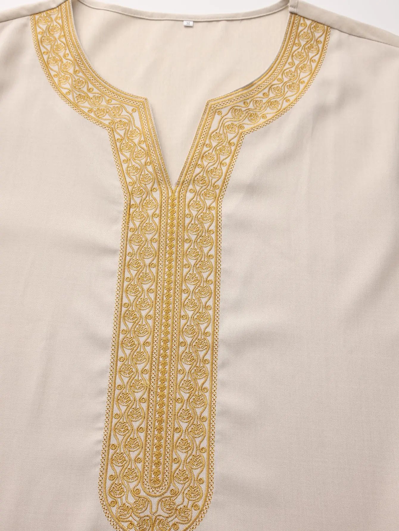 Golden Creme Morrocon Thobe