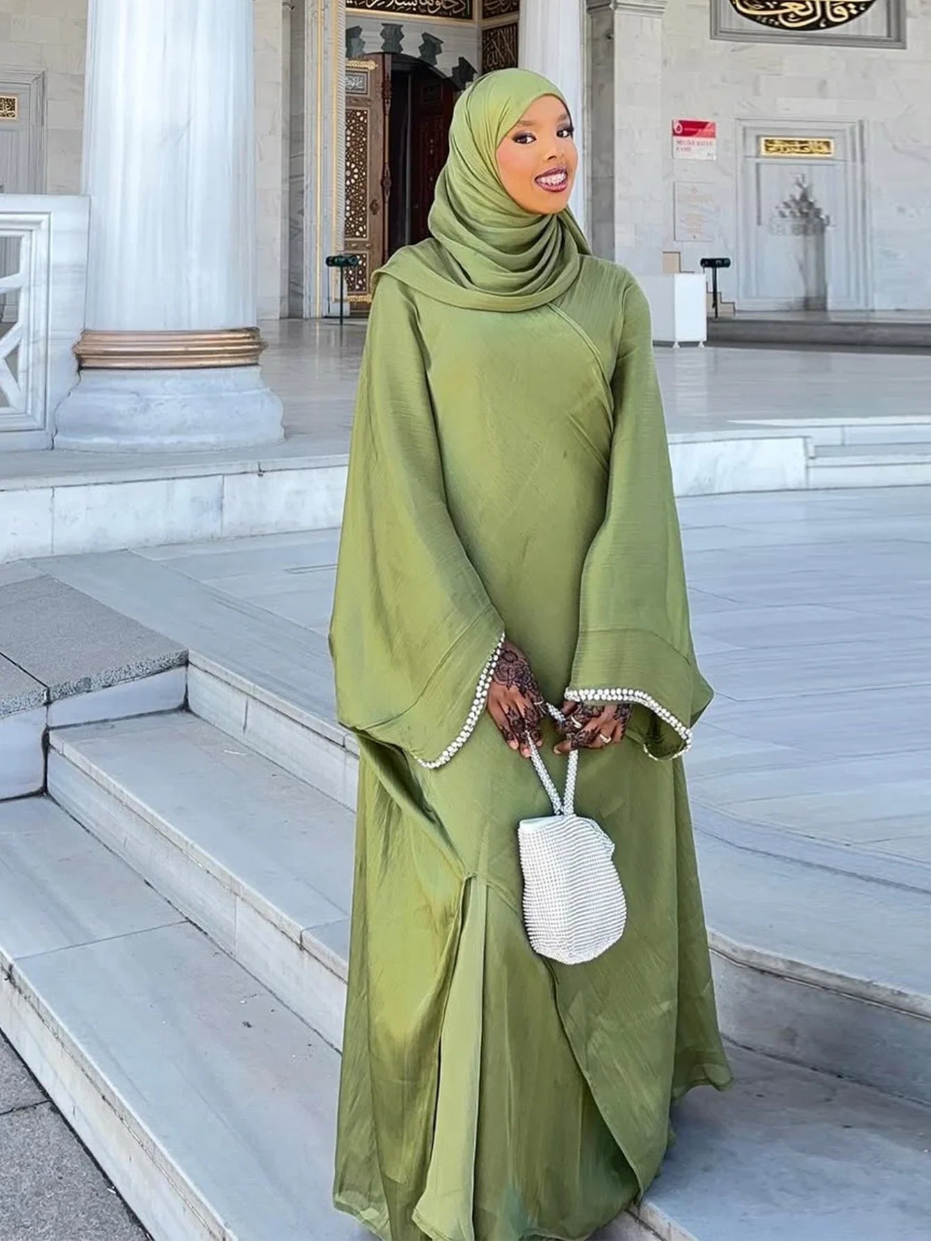 Solid Abaya