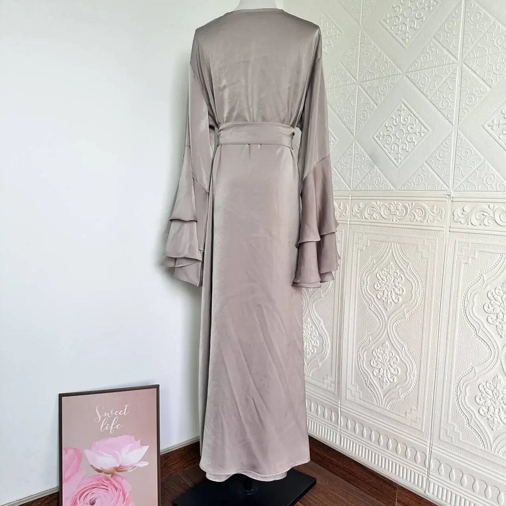 Satin Arab Abaya