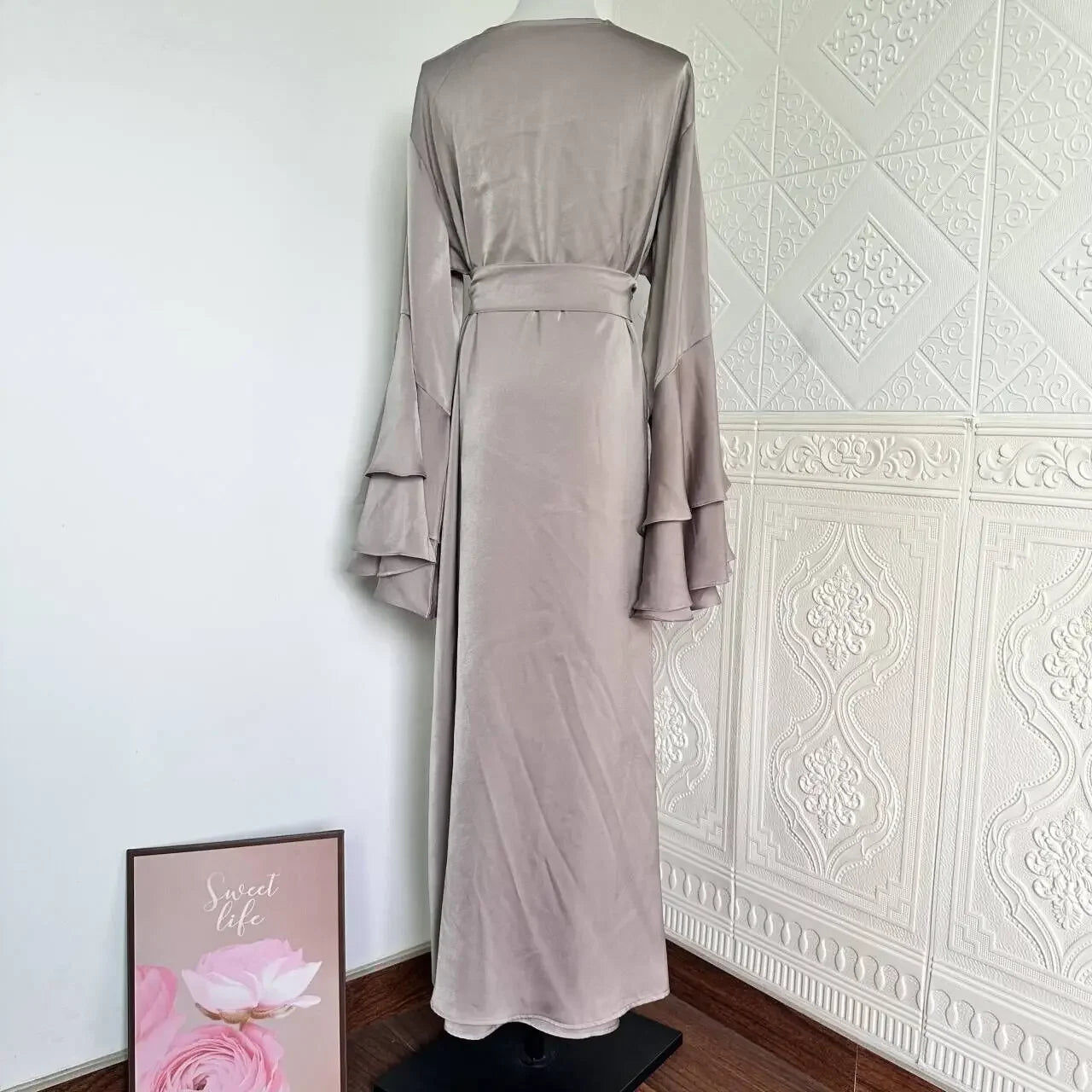 Satin Arab Abaya