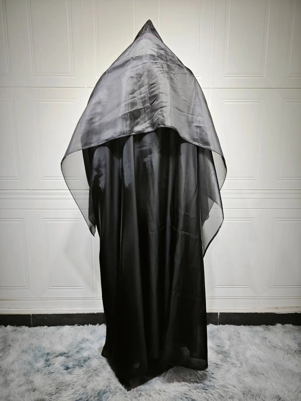 Metallic Mist Abaya
