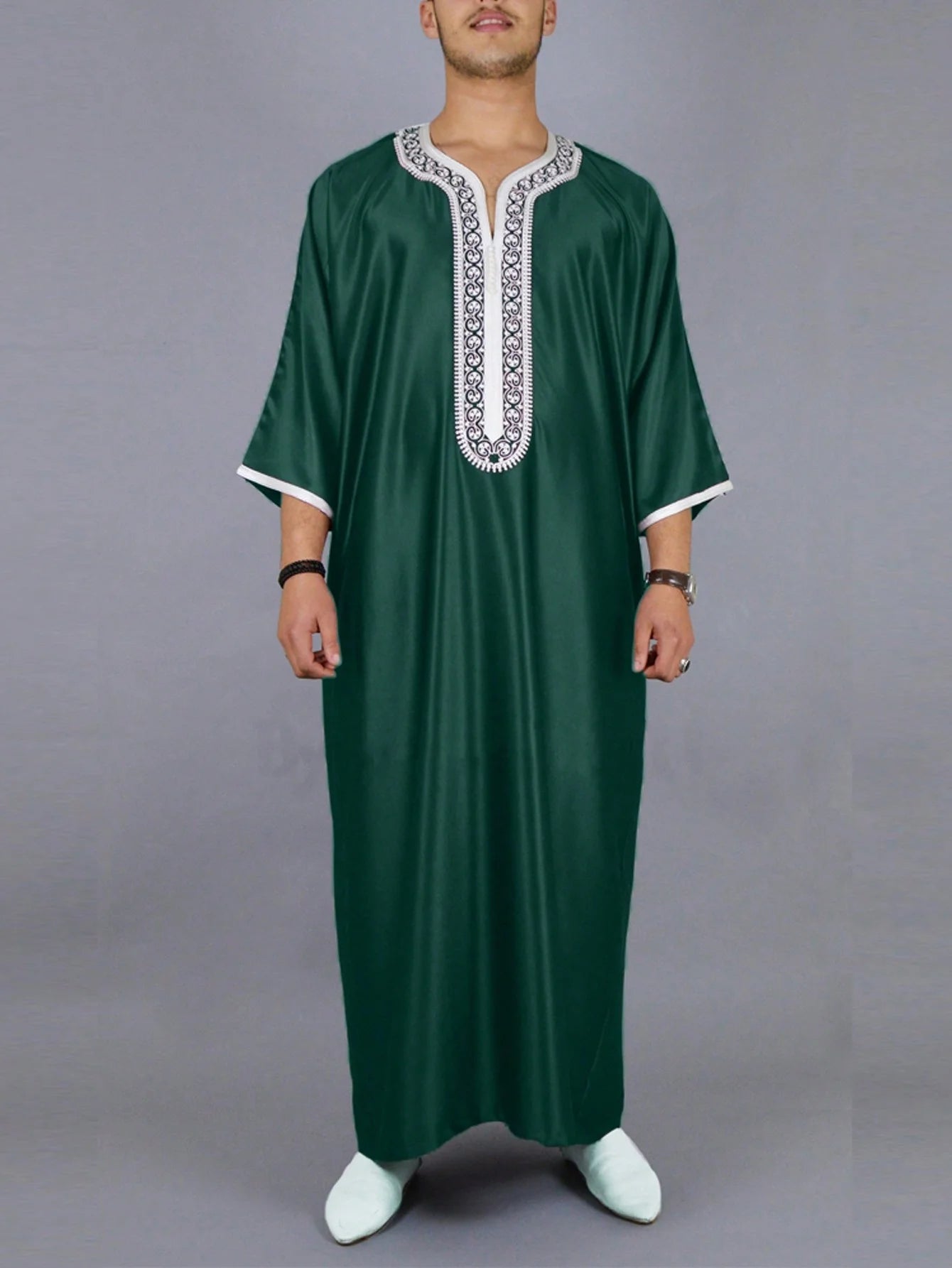 Moroccan Embroidered Thobe