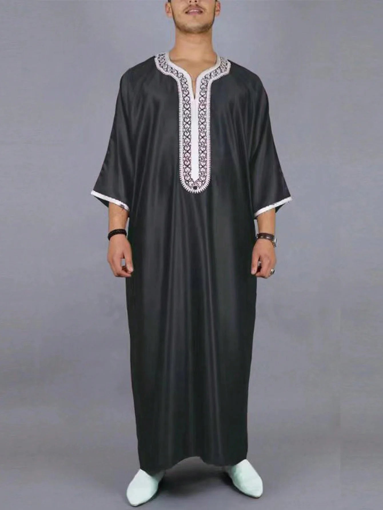 Moroccan Embroidered Thobe