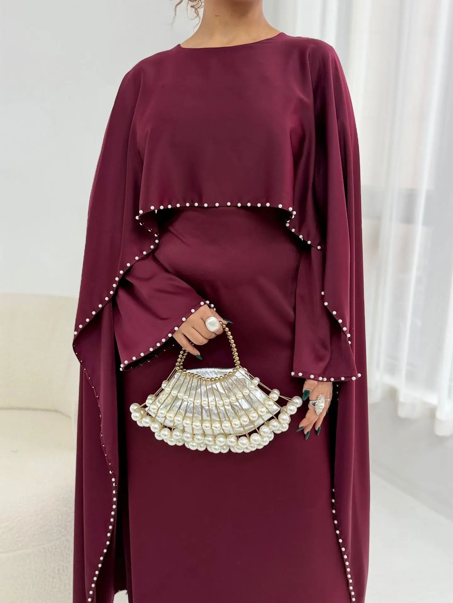 Beading Abaya