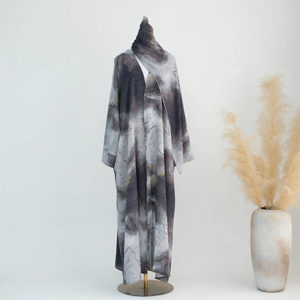 Ice Silk Abaya