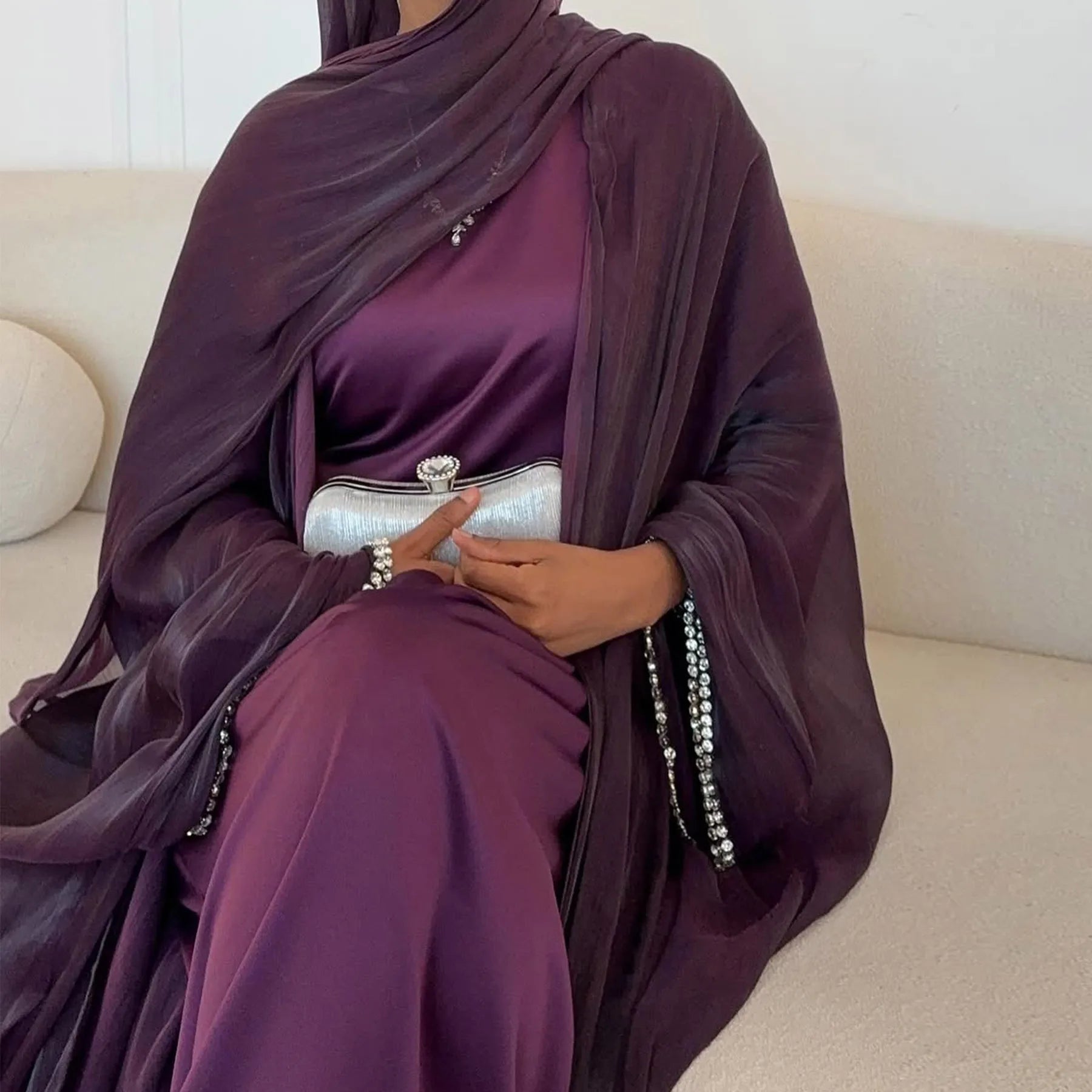 Solid Abaya