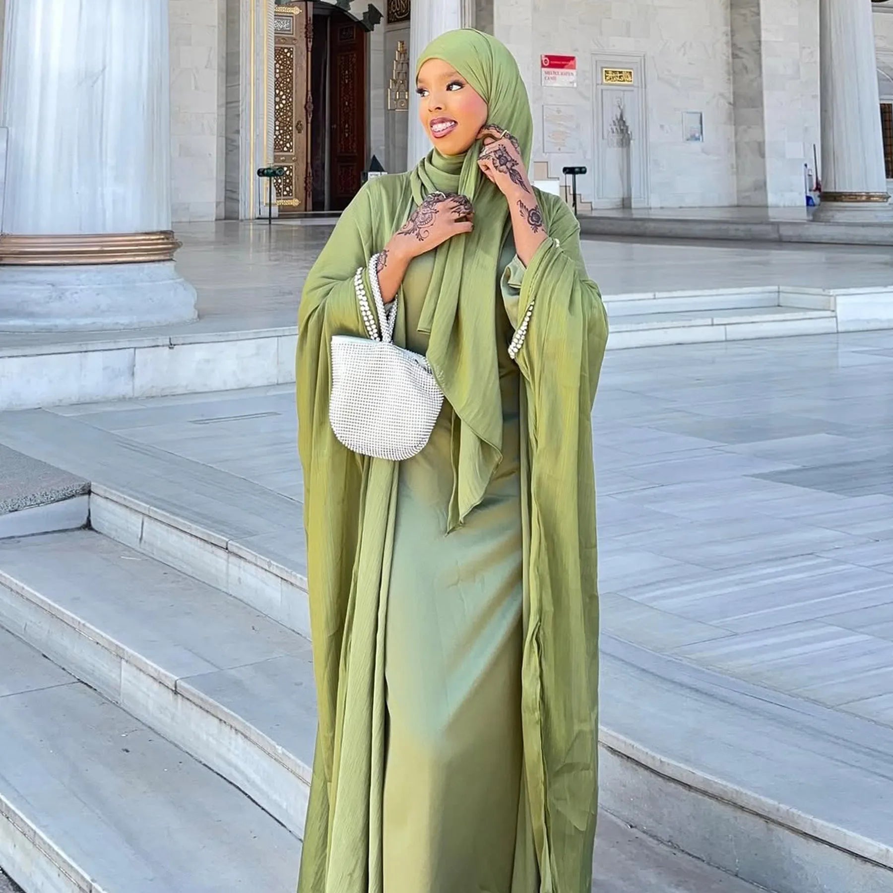 Solid Abaya