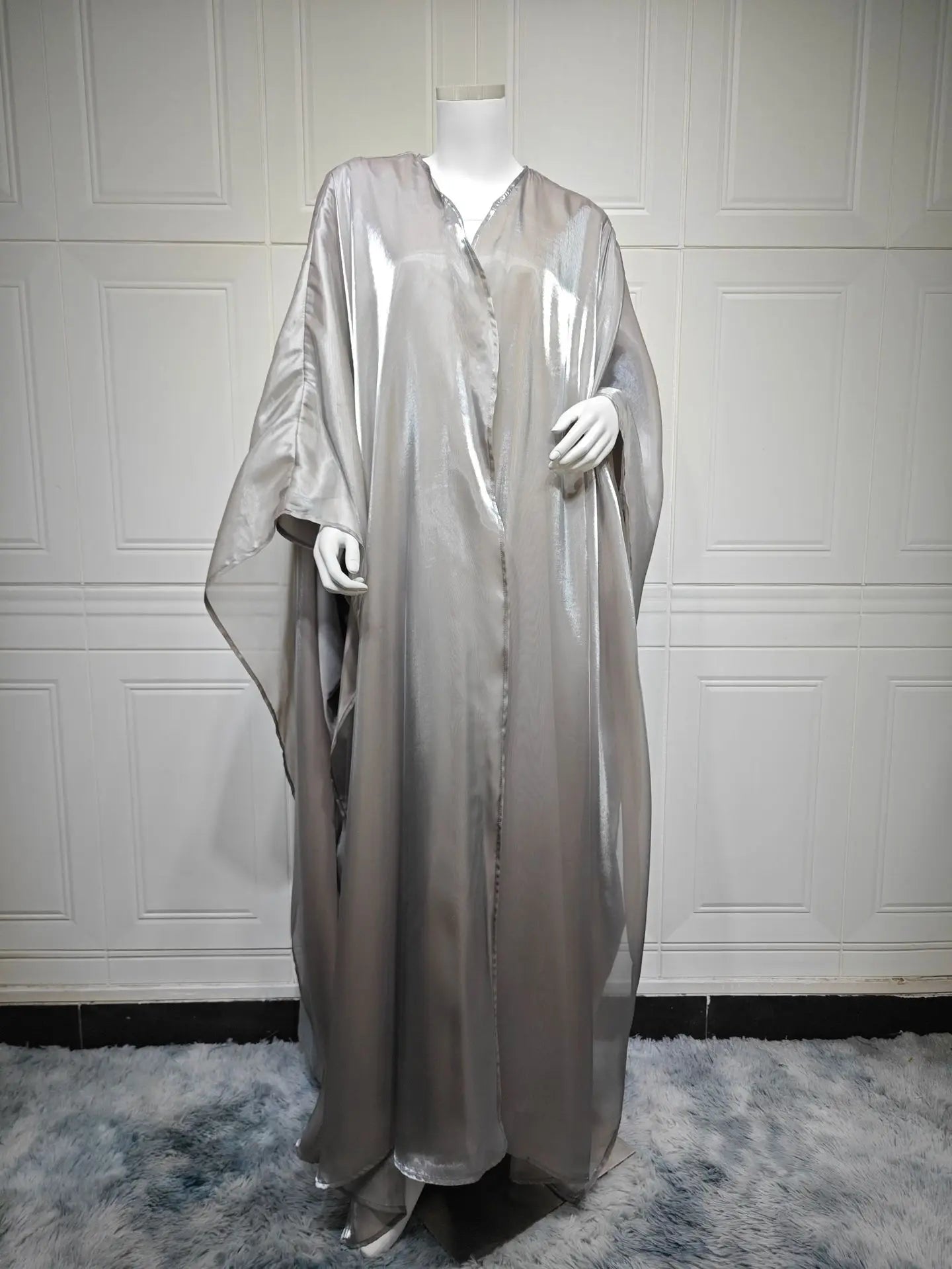 Metallic Mist Abaya