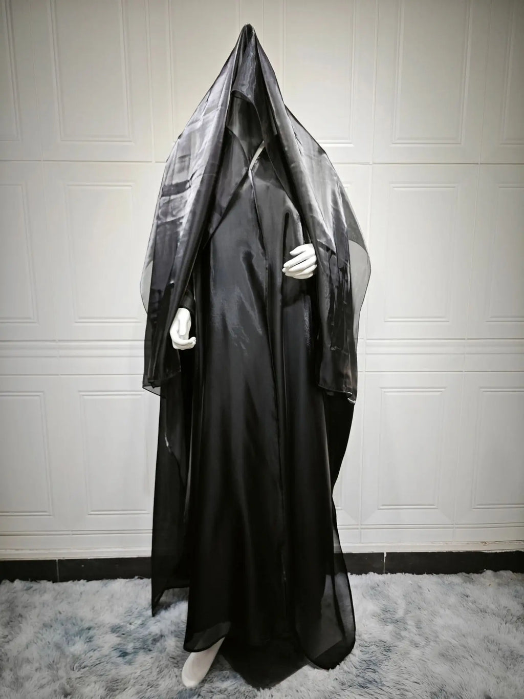Metallic Mist Abaya
