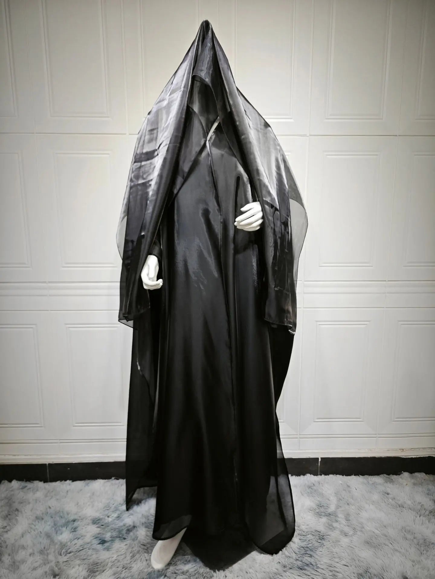 Metallic Mist Abaya