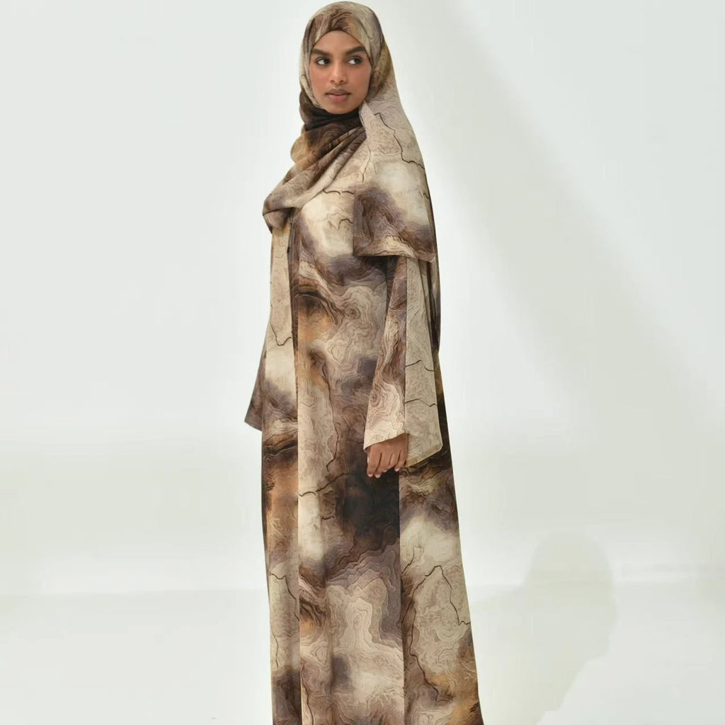Ice Silk Abaya