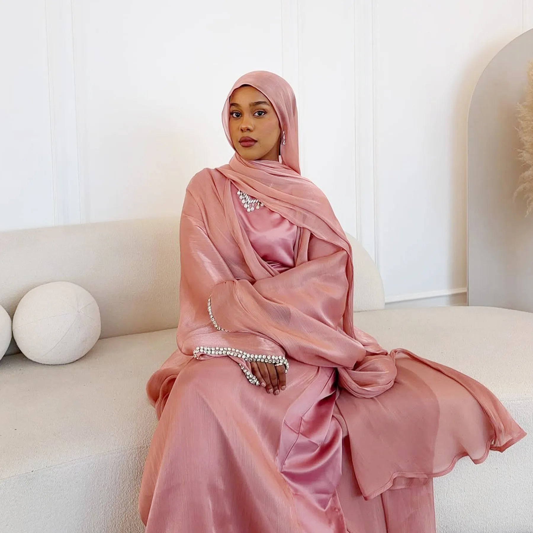 Solid Abaya