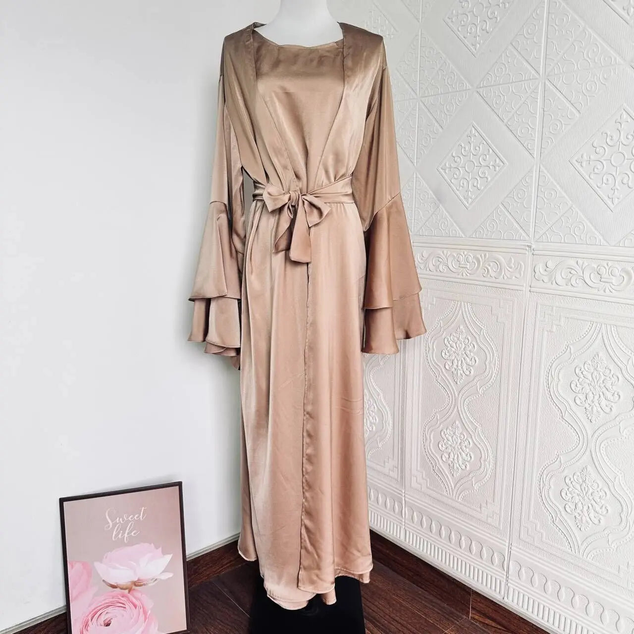 Satin Arab Abaya