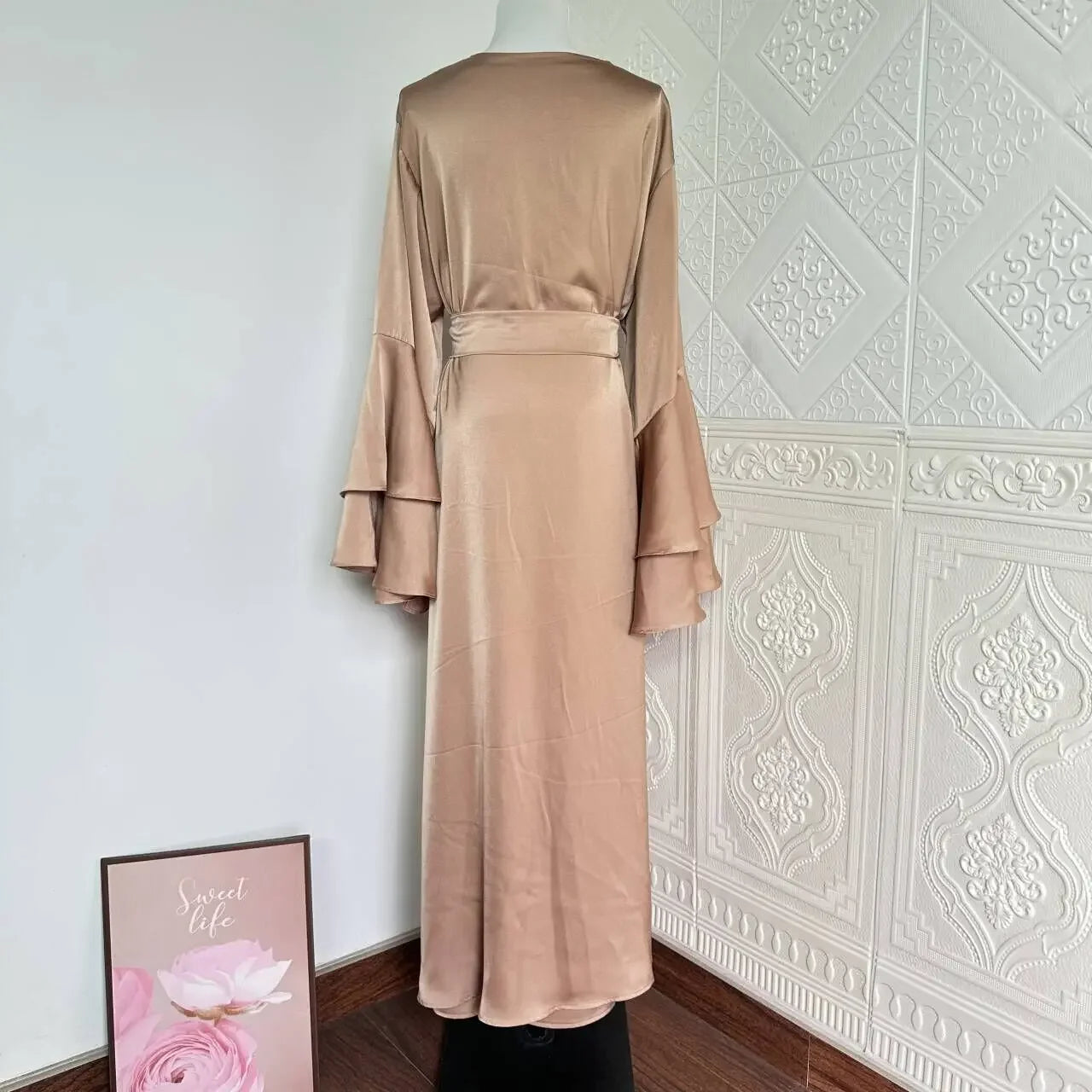 Satin Arab Abaya