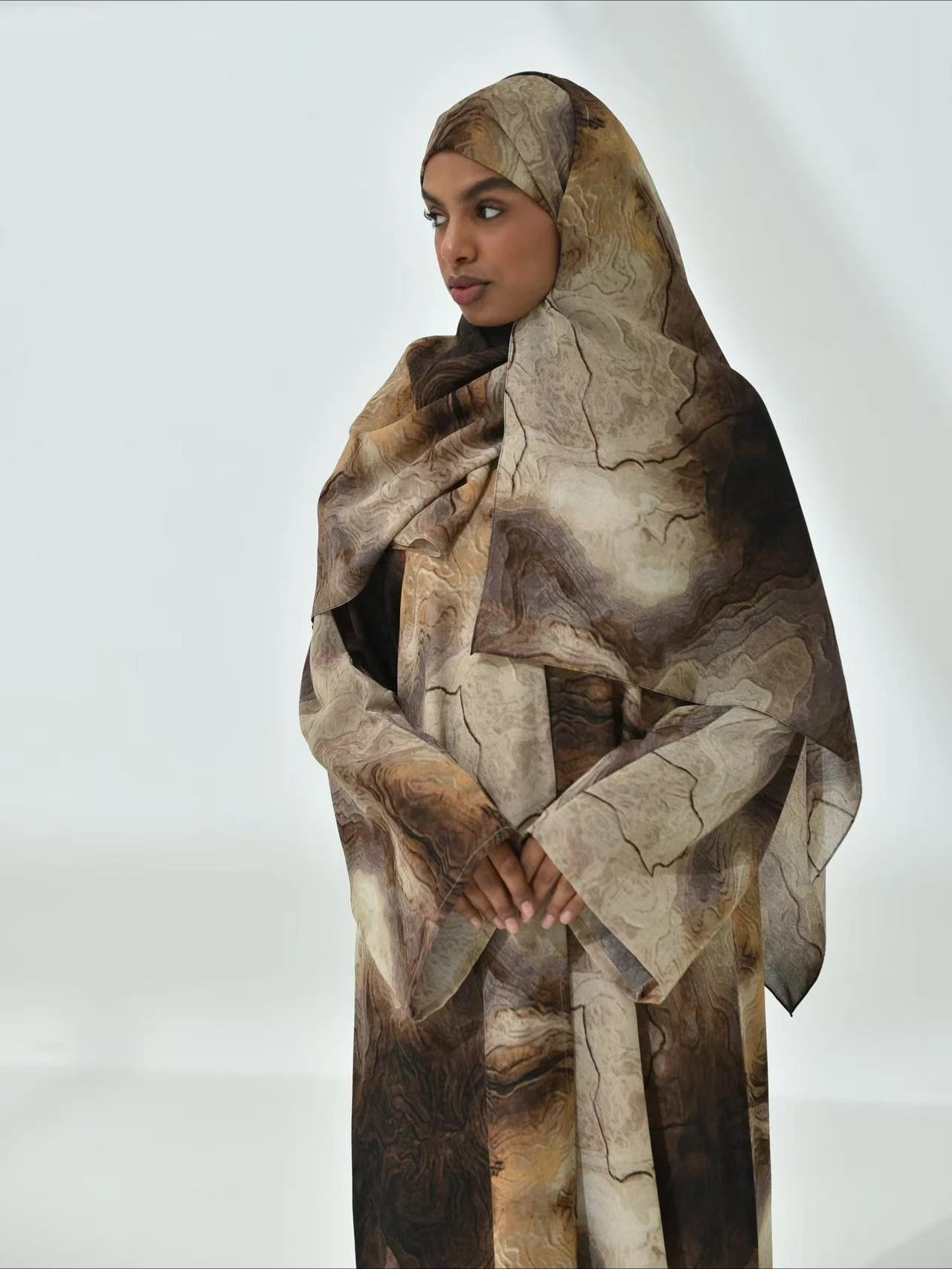 Ice Silk Abaya