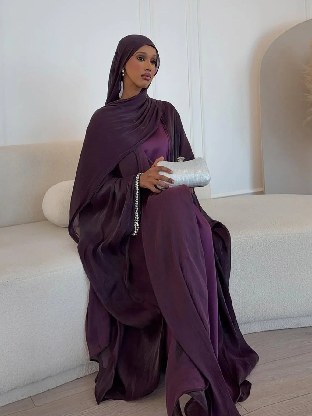 Solid Abaya